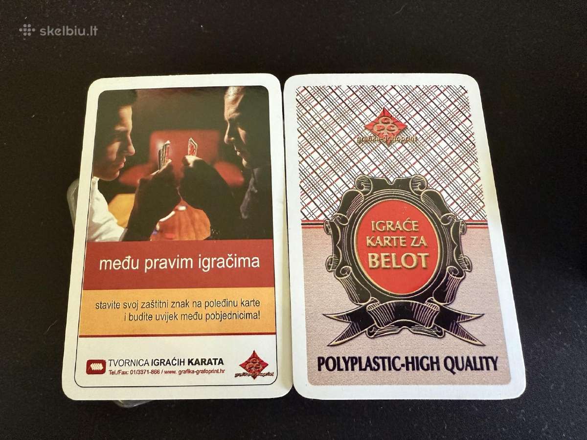 Belot Playing Cards - nuotraukos Nr. 6