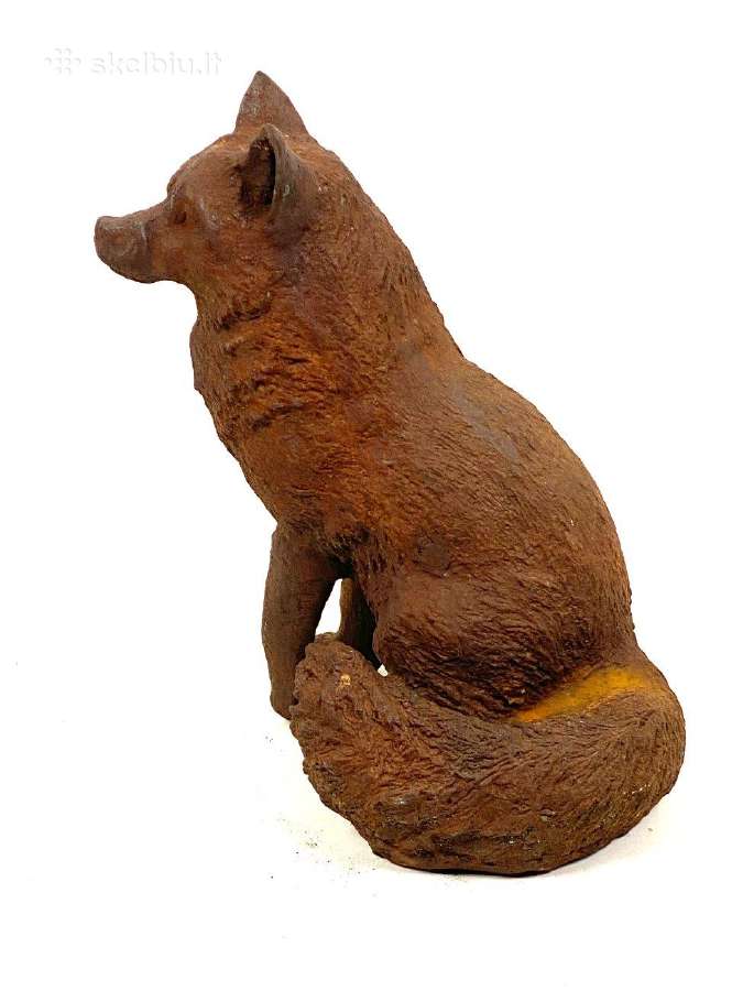 Ketaus lauko statula "Lapė" - nuotraukos Nr. 8