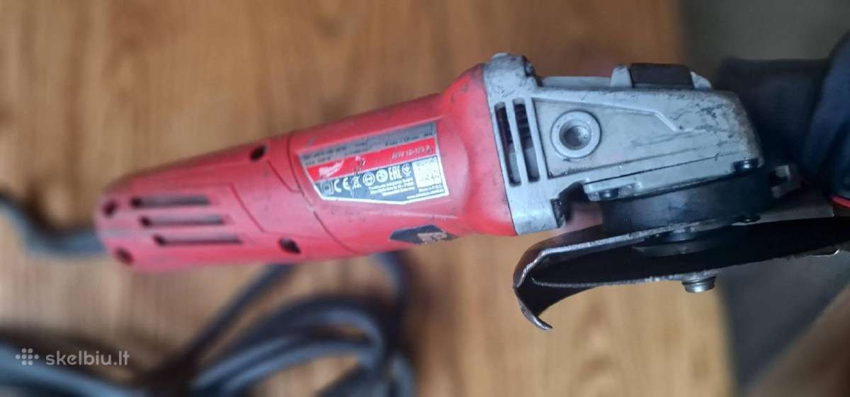 Slifuoklis Milwaukee Agv12-125x - nuotraukos Nr. 2