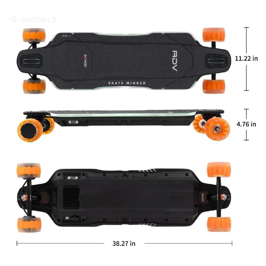 Elektrinė riedlentė Exway Adv Hub - nuotraukos Nr. 5