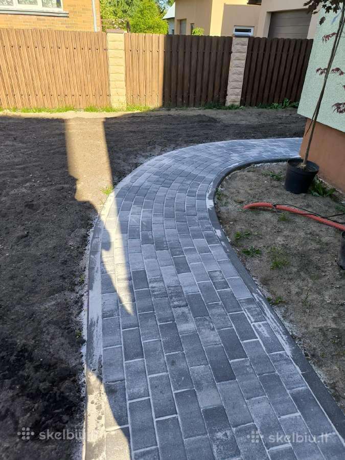 Trinkelių klojimas ir kiti darbai - nuotraukos Nr. 5