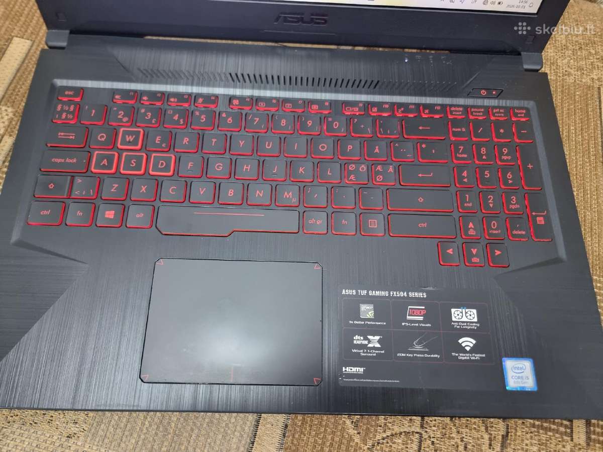 Asus Tuf Gaming Fx504gm - nuotraukos Nr. 2