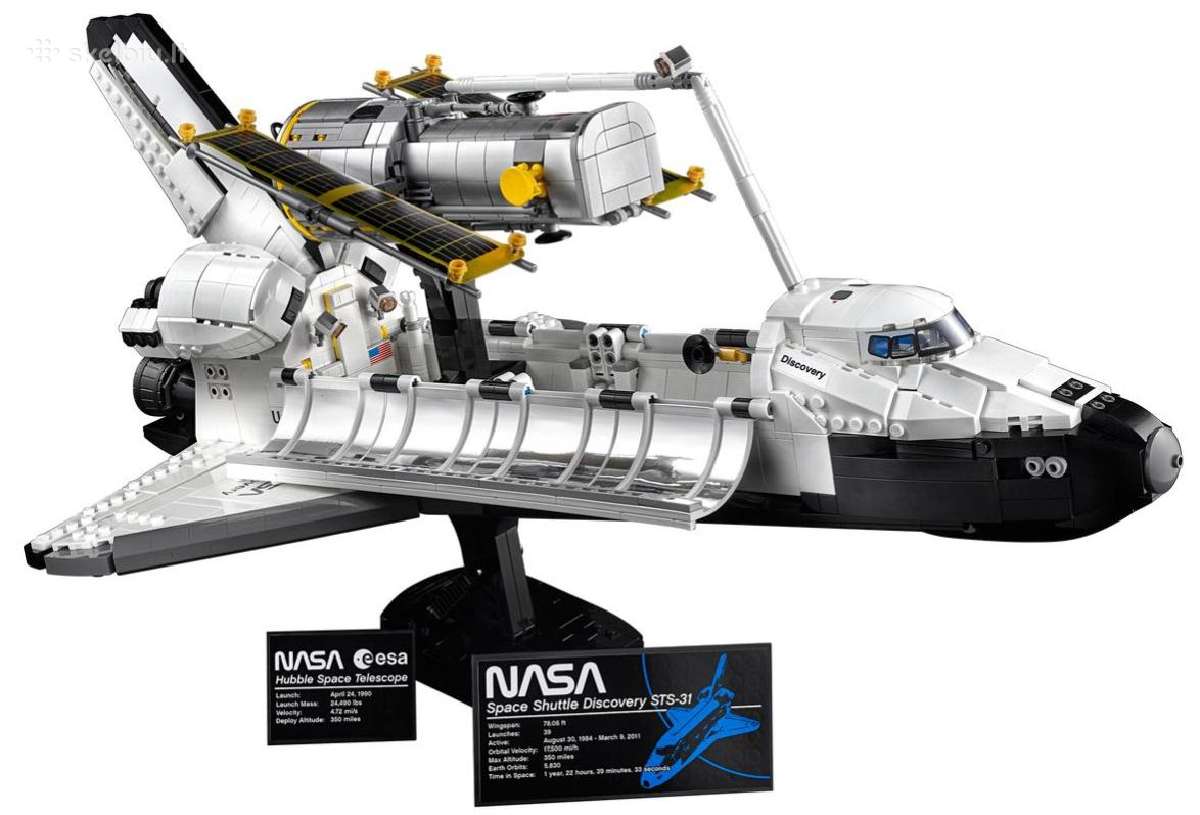 Lego Nasa Space Shuttle Discovery 10283 - nuotraukos Nr. 11