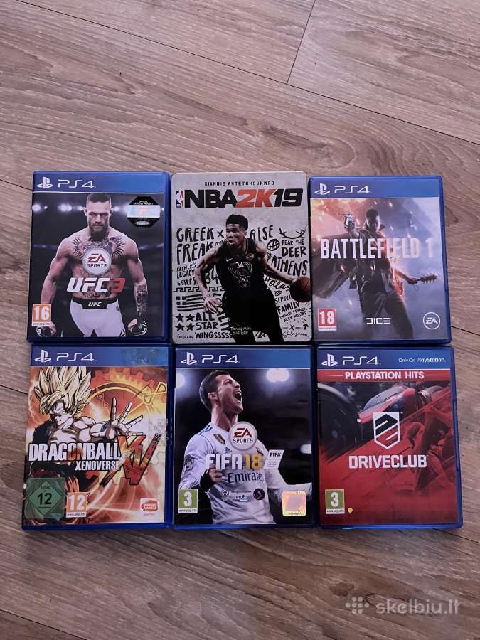 Ps4 slim 1tb su 7 zaidimais - nuotraukos Nr. 2