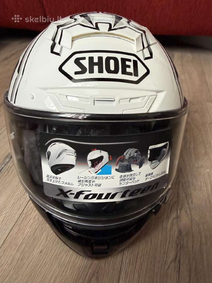 Motociklininko šalmas Shoei / Mm93 stiliaus - nuotraukos Nr. 6