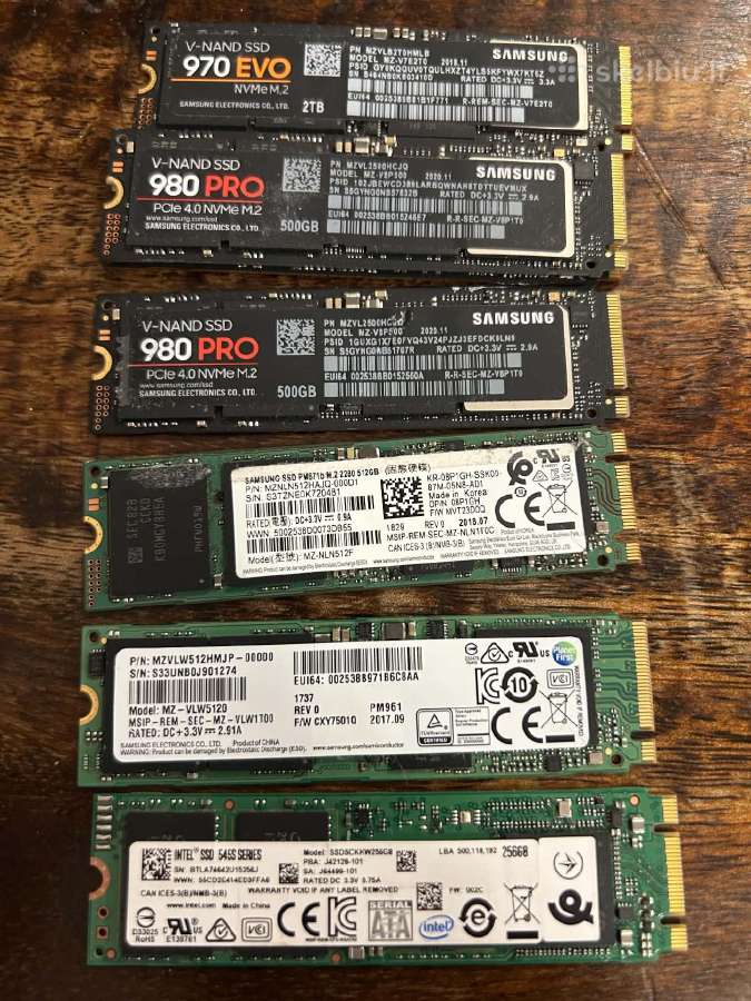 Cpu/RAM/SSD - nuotraukos Nr. 6