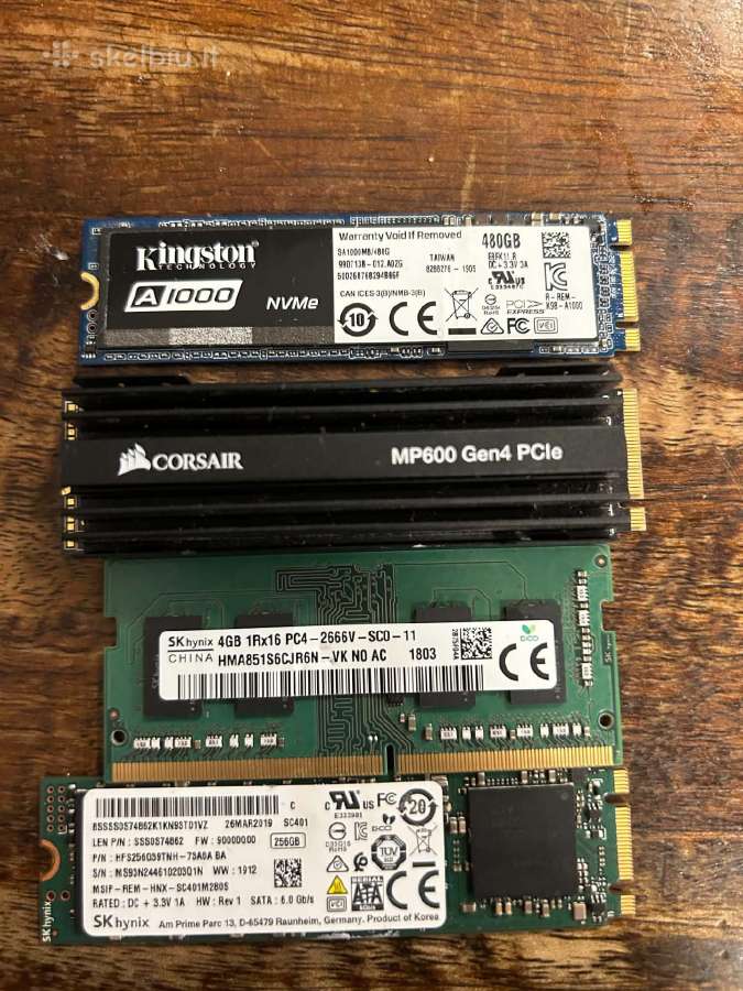 Cpu/RAM/SSD - nuotraukos Nr. 7