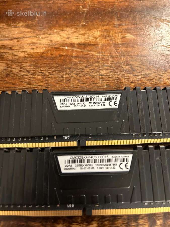 Cpu/RAM/SSD - nuotraukos Nr. 8