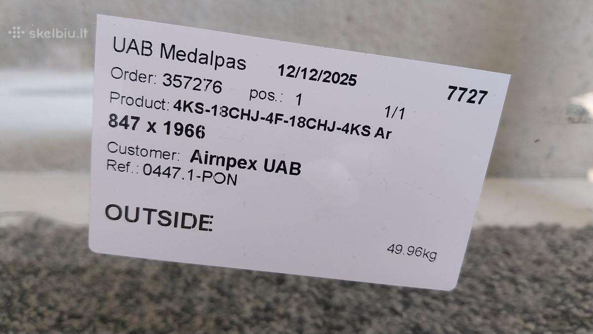 Stiklo paketas - nuotraukos Nr. 4