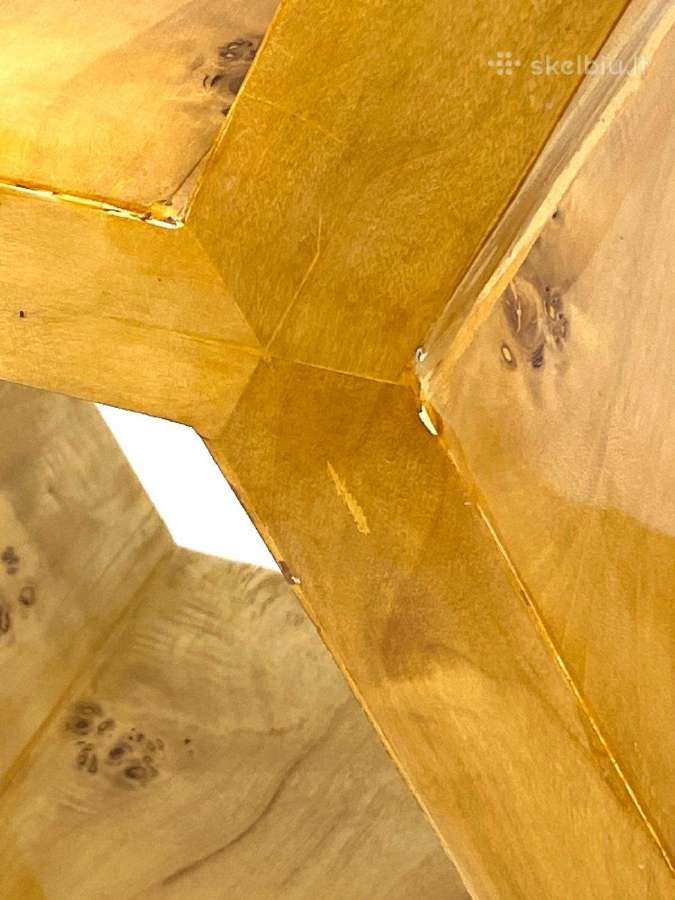 Art deco riešutmedžio lentyna "Korys" - nuotraukos Nr. 12