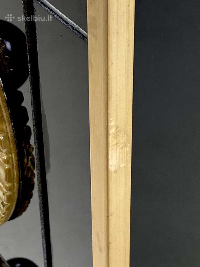 Black murano stiklo komoda su žalvarinėmis detalėm - nuotraukos Nr. 19