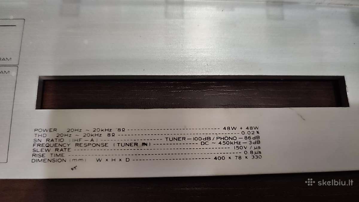 Stiprintuvo ir tiunerio komplektas - nuotraukos Nr. 5