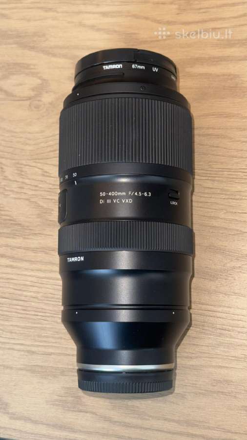 Tamron 50-400mm F/4.5-6.3 Di III Sony E - nuotraukos Nr. 3