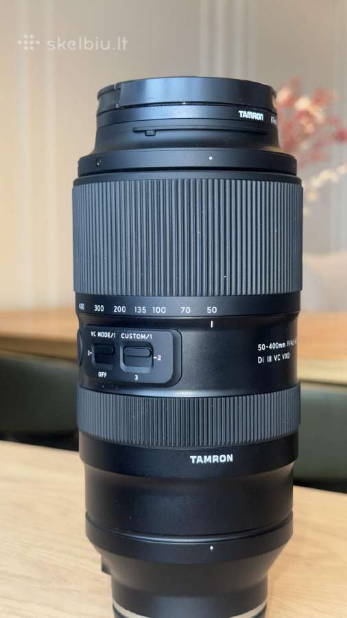 Tamron 50-400mm F/4.5-6.3 Di III Sony E - nuotraukos Nr. 4