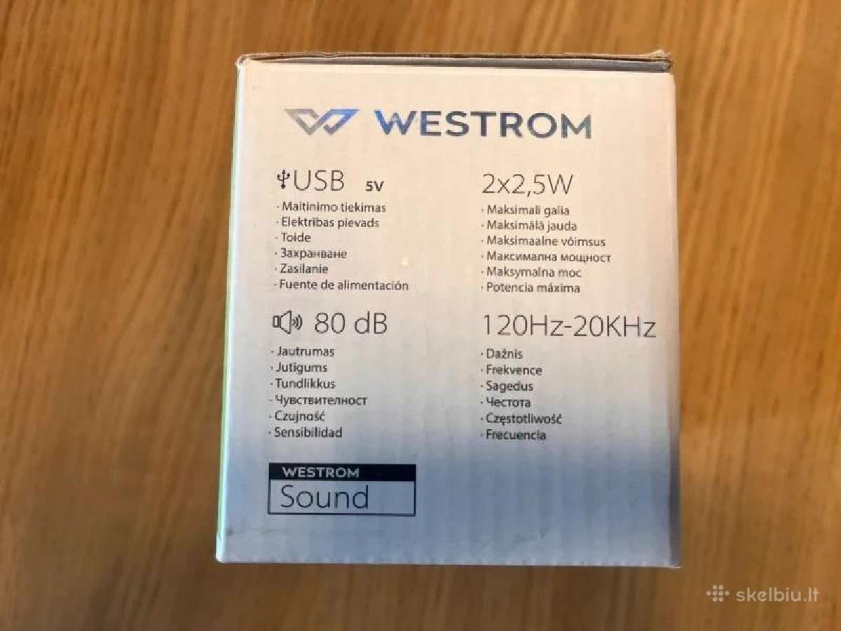 Westrom Hv-ska30 kolonėlės - nuotraukos Nr. 3