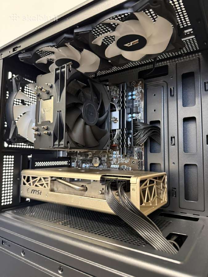 Žaidimų kompiuteris R5 3600-rx 5700-16gb-500gb - nuotraukos Nr. 4