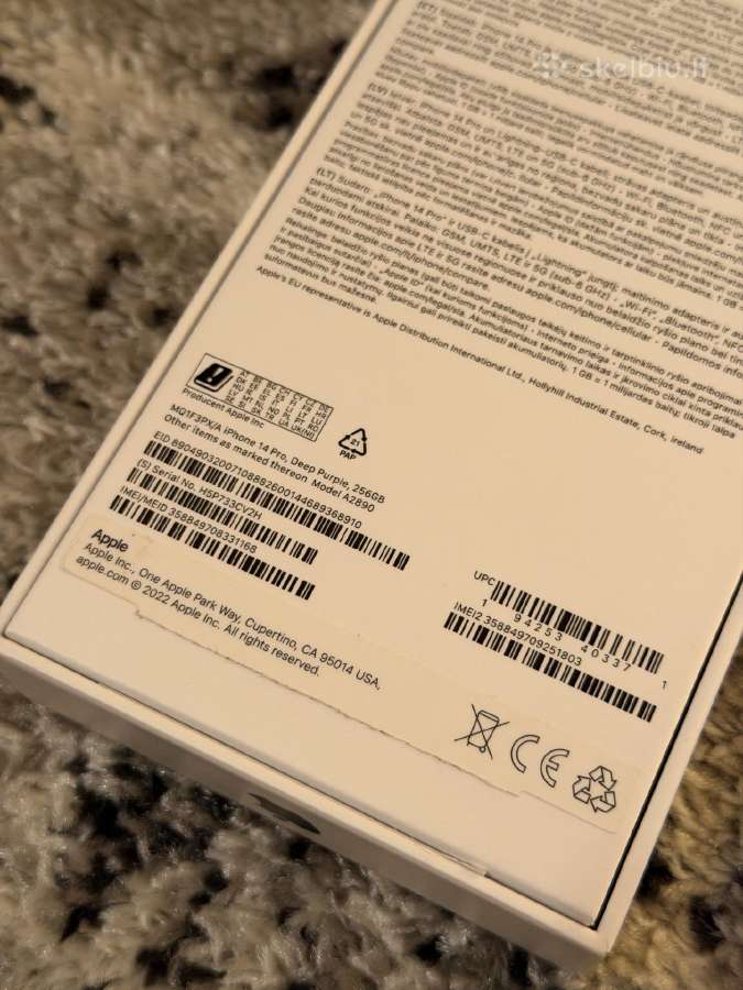 iPhone 14 Pro 256gb - nuotraukos Nr. 4