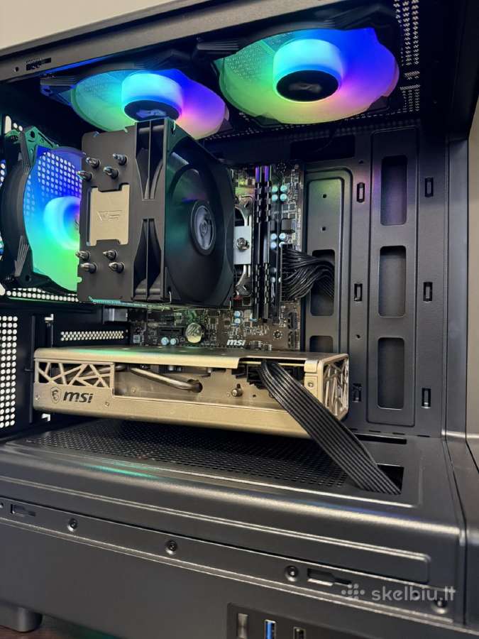 Žaidimų kompiuteris R5 3600-rx 5700-16gb-500gb - nuotraukos Nr. 5