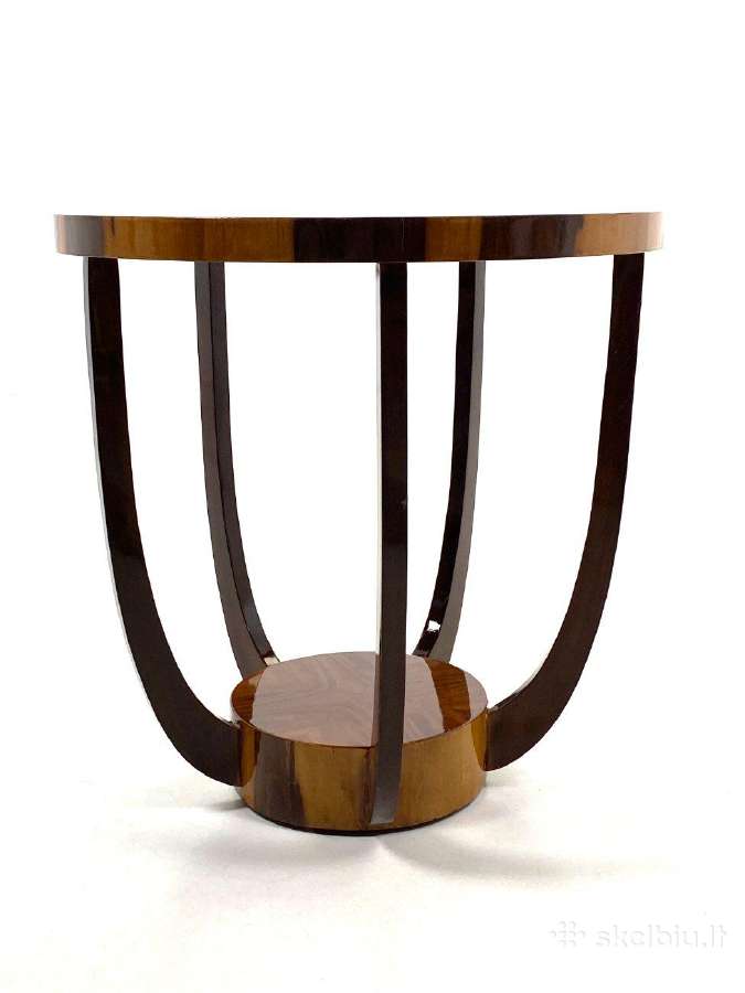 Art deco stiliaus apvalus staliukas - nuotraukos Nr. 9