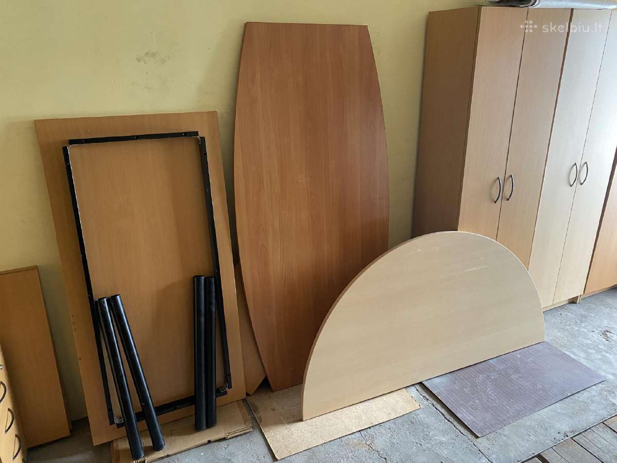 Ofiso stalas stačiakampis 140/70cm - nuotraukos Nr. 2