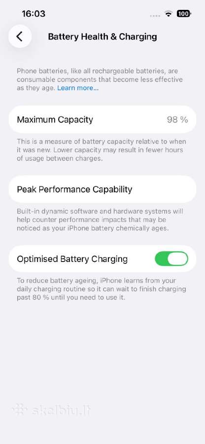 iPhone 14 256gb - nuotraukos Nr. 7
