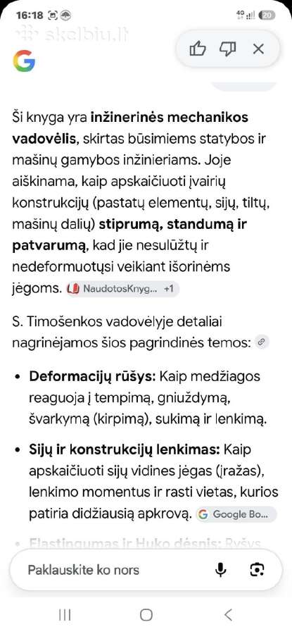 Medžiagų atsparumo kursas - nuotraukos Nr. 5