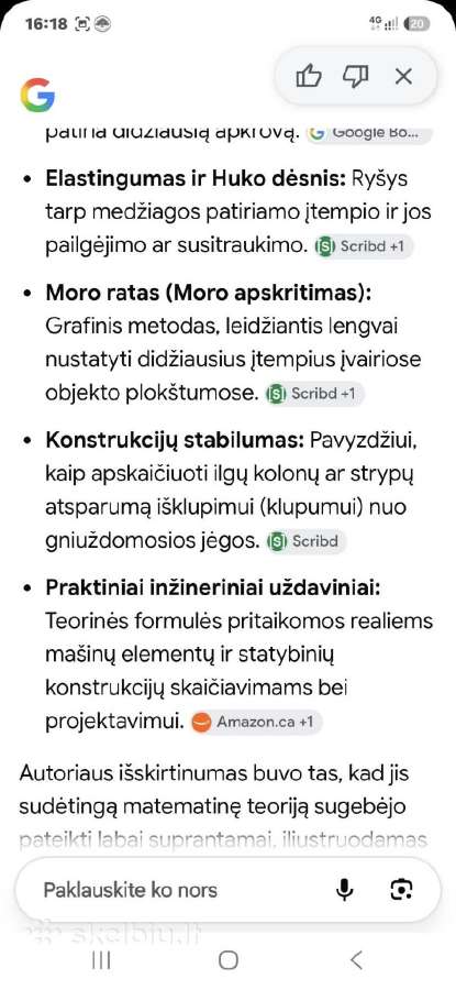 Medžiagų atsparumo kursas - nuotraukos Nr. 6