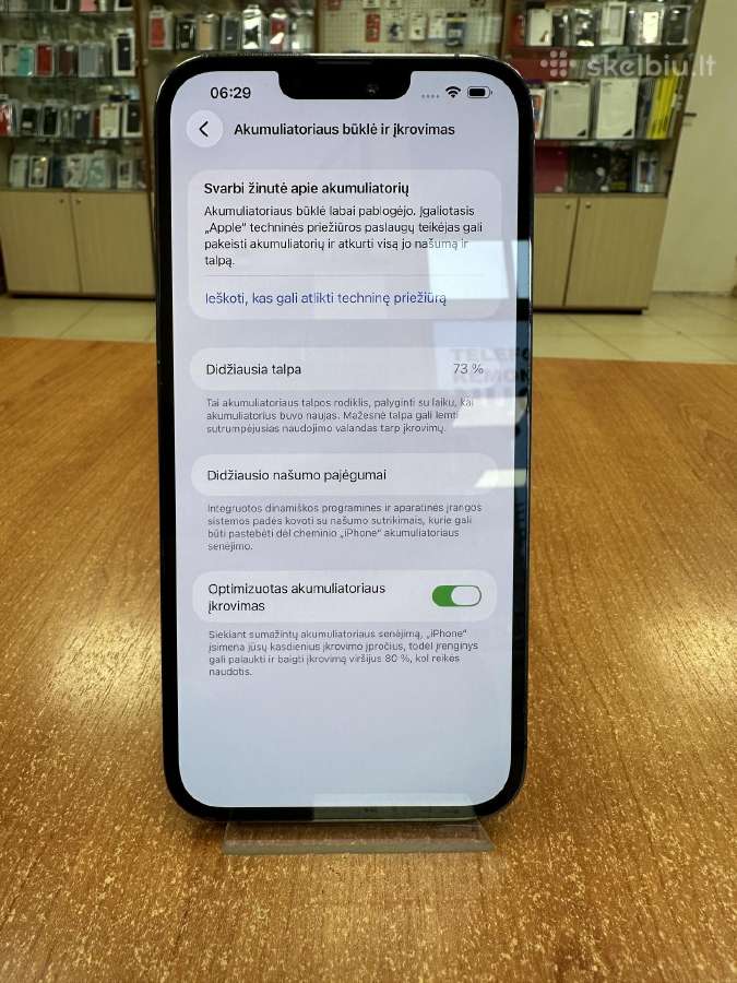 Apple iPhone 13 Pro Max 128 GB (Naudotas) - nuotraukos Nr. 2