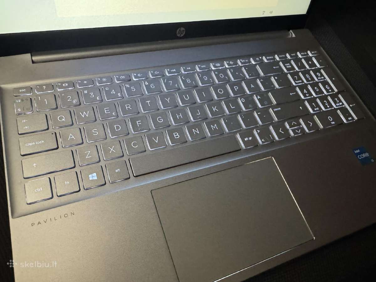 Hp Pavilion 15 Intel i3 11th, 16gb RAM, 256gb SSD - nuotraukos Nr. 4