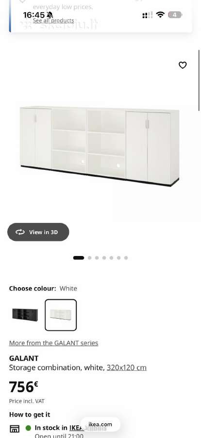 Ikea Galant Lentynos - nuotraukos Nr. 4