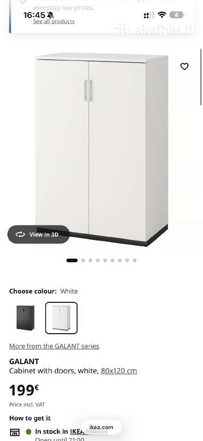 Ikea Galant Lentynos - nuotraukos Nr. 5