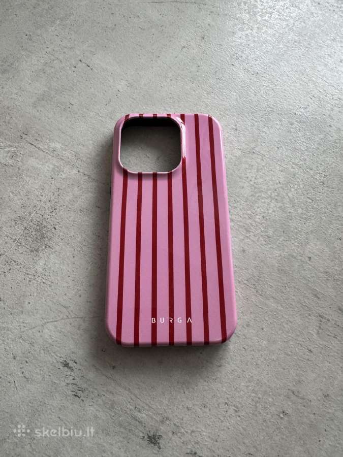Burga dėklai iPhone 15 Pro, 2 vnt. - nuotraukos Nr. 2