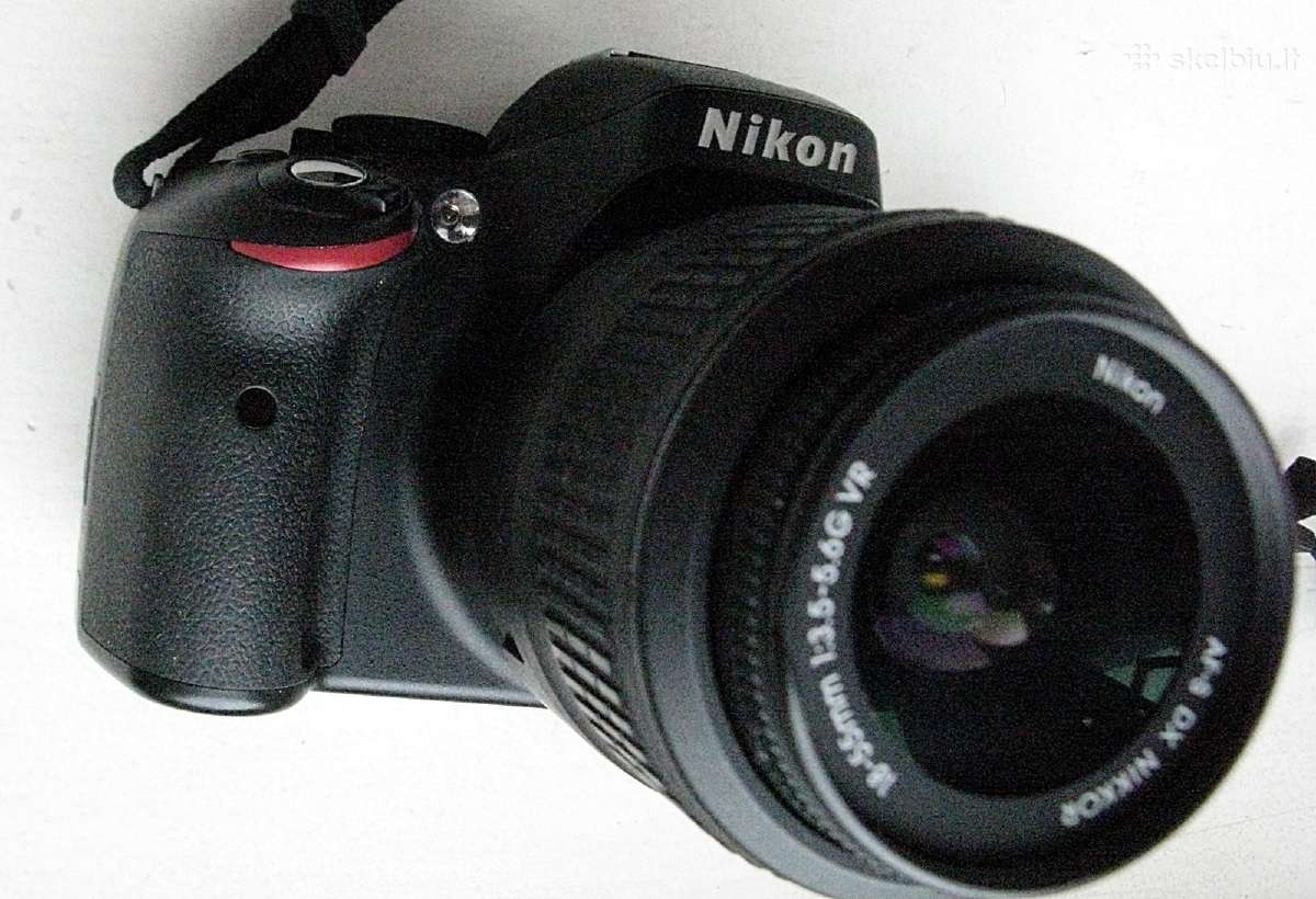 Nikon D5100 su objektyvu Nikon Af-s 18-55mm Vr - nuotraukos Nr. 3