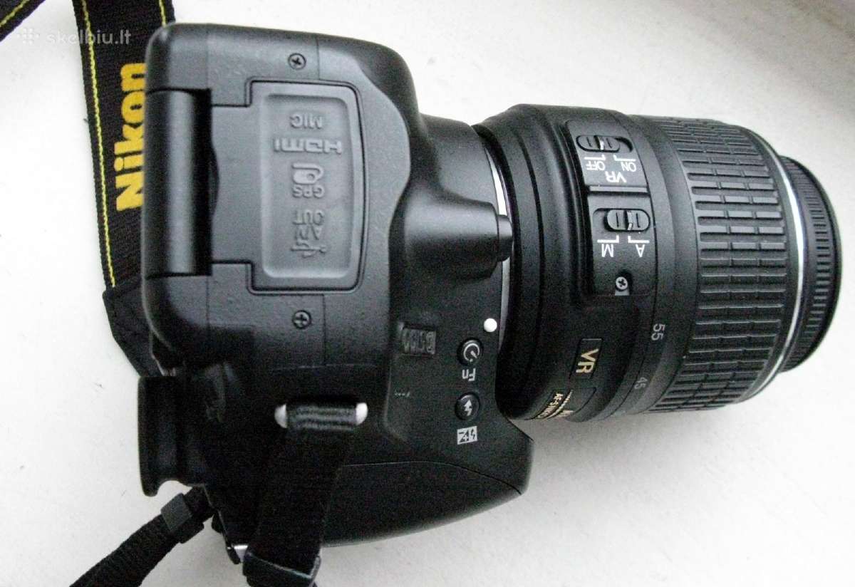 Nikon D5100 su objektyvu Nikon Af-s 18-55mm Vr - nuotraukos Nr. 5