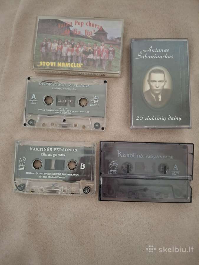 Audiokasetės - nuotraukos Nr. 2