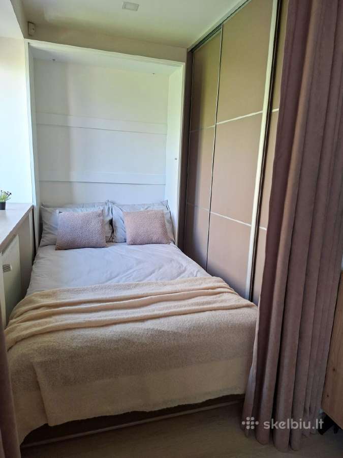 1 k. butas su atskirta miegamojo zona centre - nuotraukos Nr. 4