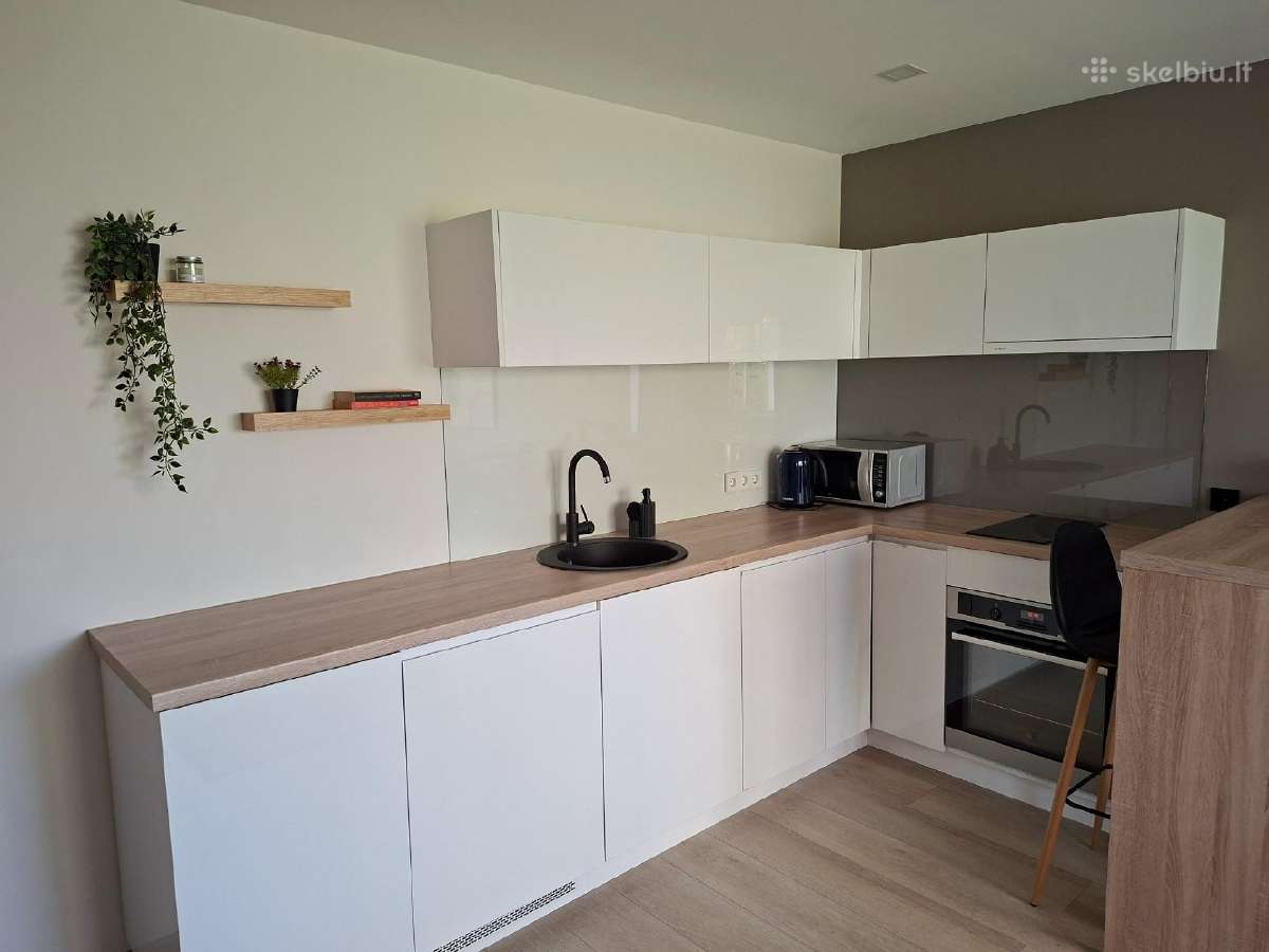 1 k. butas su atskirta miegamojo zona centre - nuotraukos Nr. 6