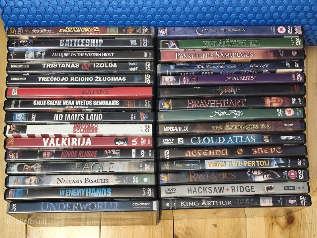 Originalių Dvd filmų kolekcija - nuotraukos Nr. 3