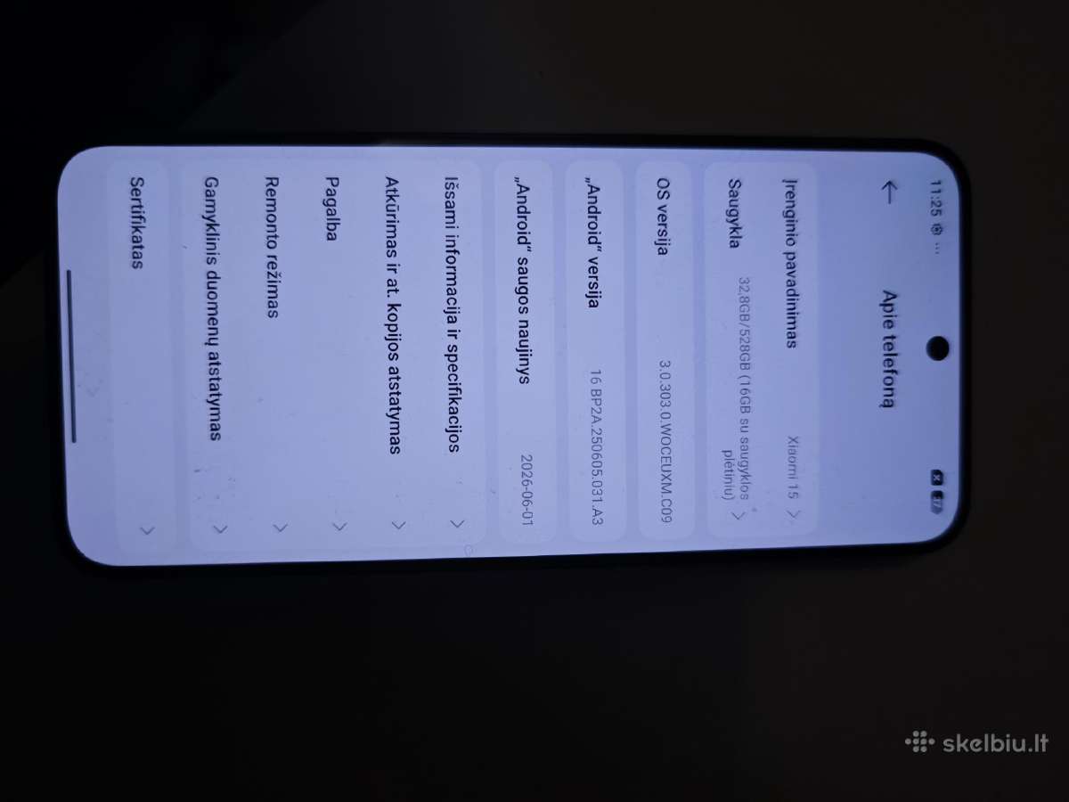 Xiaomi 15 - nuotraukos Nr. 2
