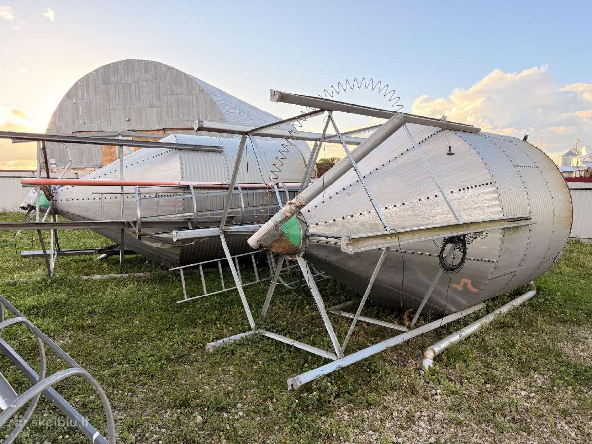 Parduodamos grūdų/pašarų talpos (3 vnt.) - nuotraukos Nr. 10