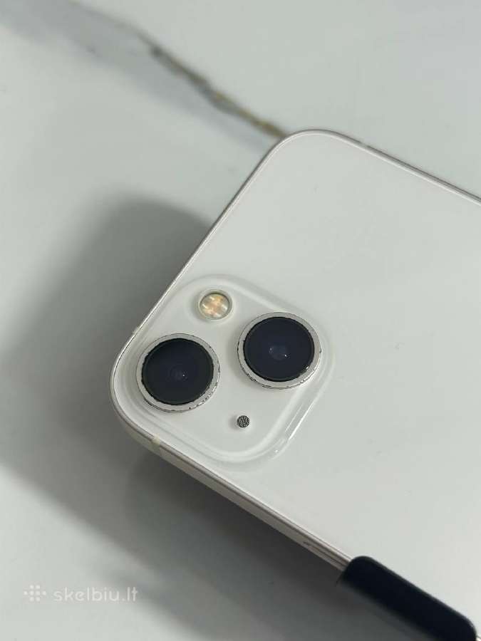 iPhone 13 128gb 74% White - nuotraukos Nr. 2