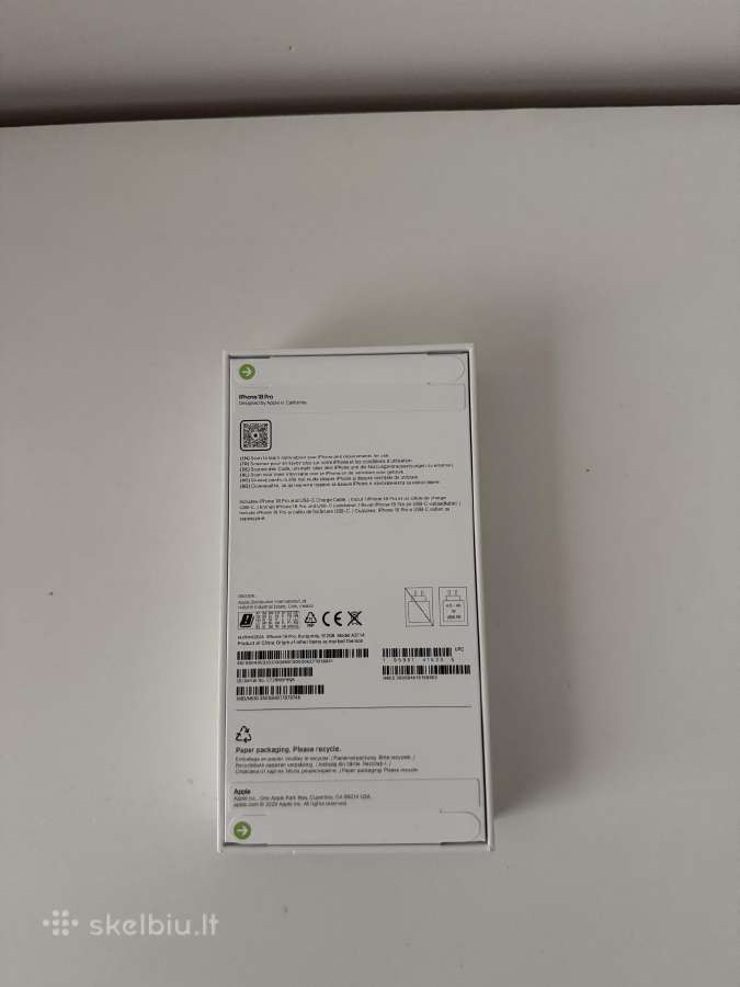 iPhone 18 Pro 512gb Burgundy - nuotraukos Nr. 2