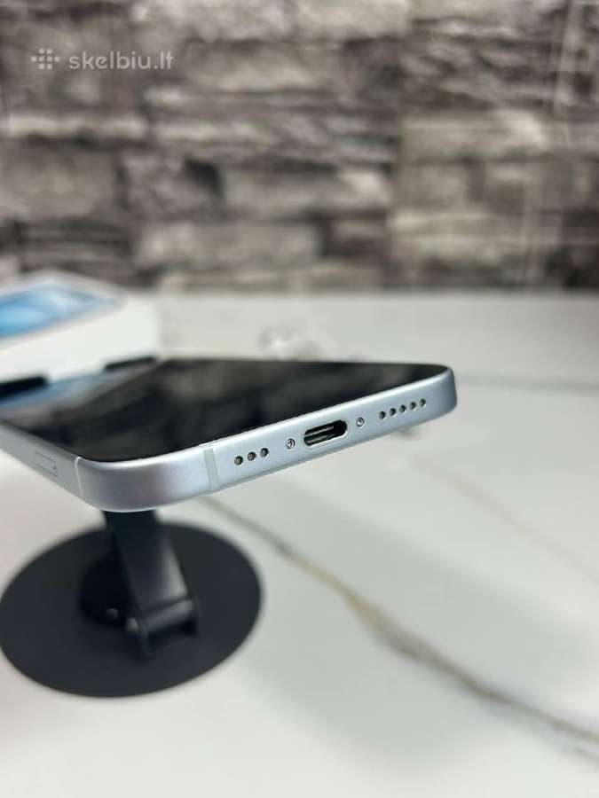 iPhone 15 128gb 82% Light Blue - nuotraukos Nr. 7