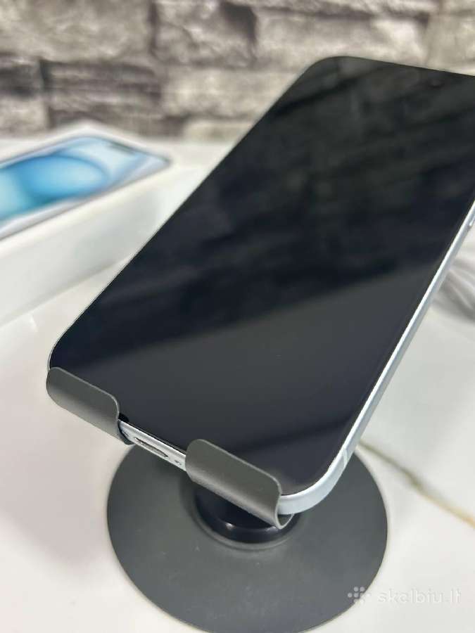 iPhone 15 128gb 82% Light Blue - nuotraukos Nr. 9