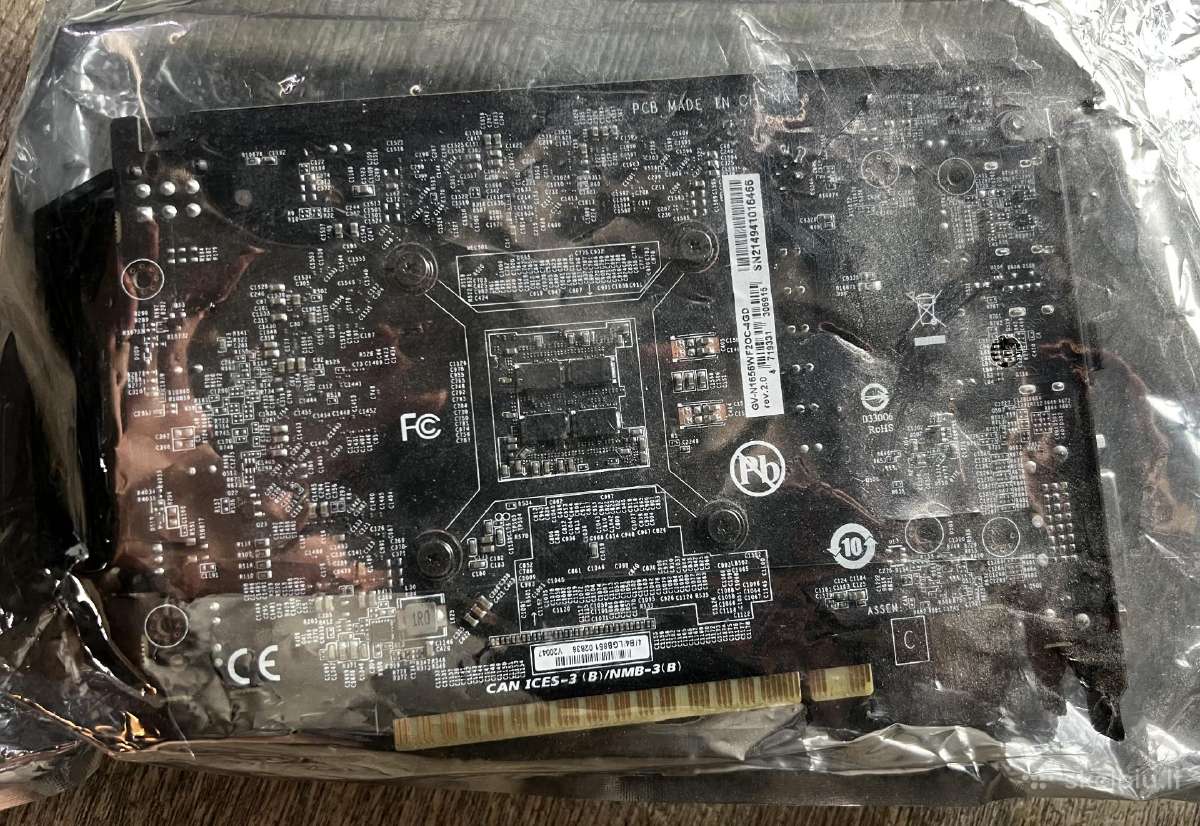 Gigabyte Geforce Gtx 1650 Super Windforce Oc 4gb - nuotraukos Nr. 2