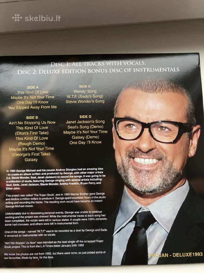 George Michael - Trojan Souls (2lp) - nuotraukos Nr. 2