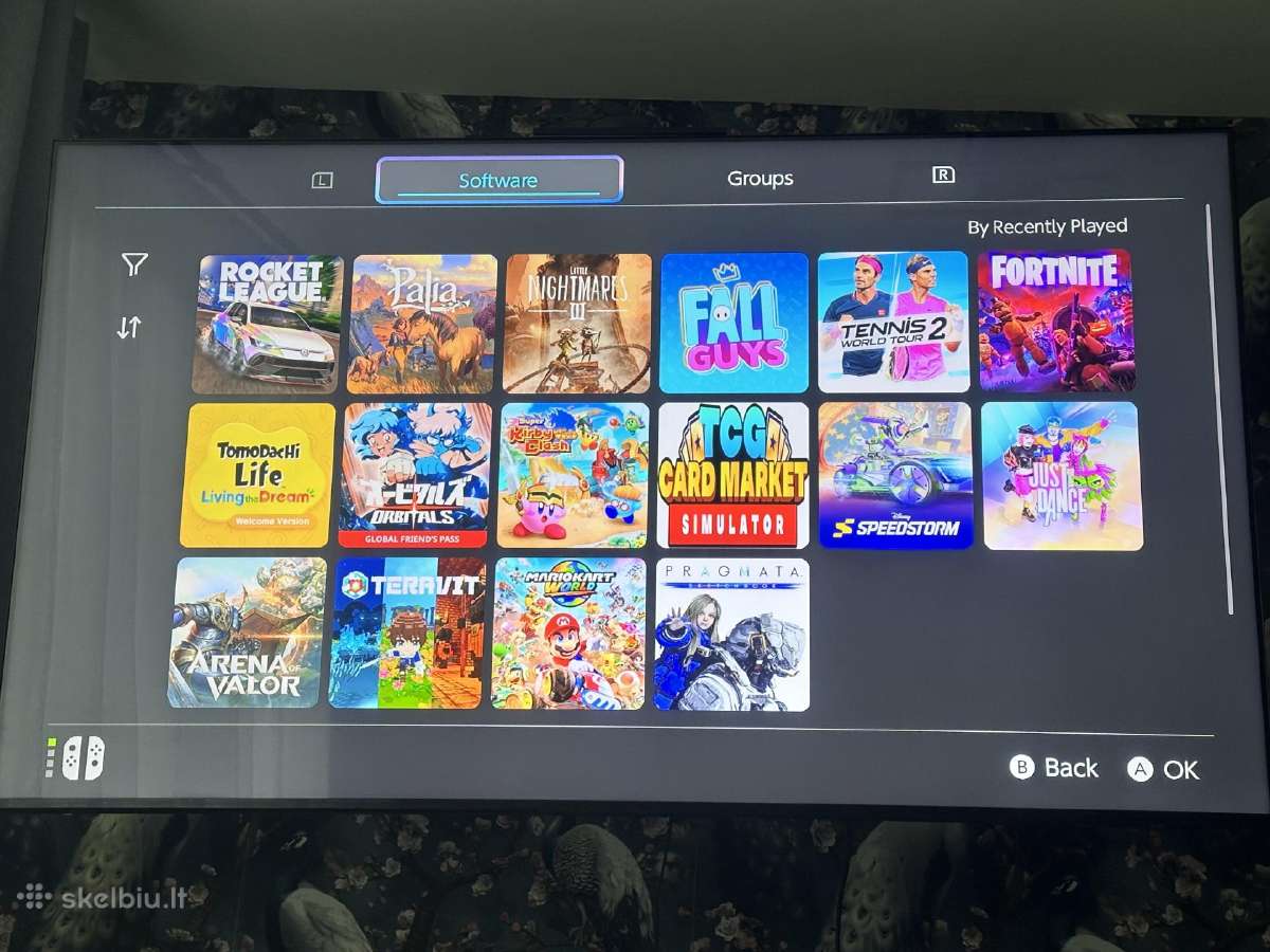 Nintendo Switch 2, Naudotas 2 Kartus, Su Cekiu. - nuotraukos Nr. 3