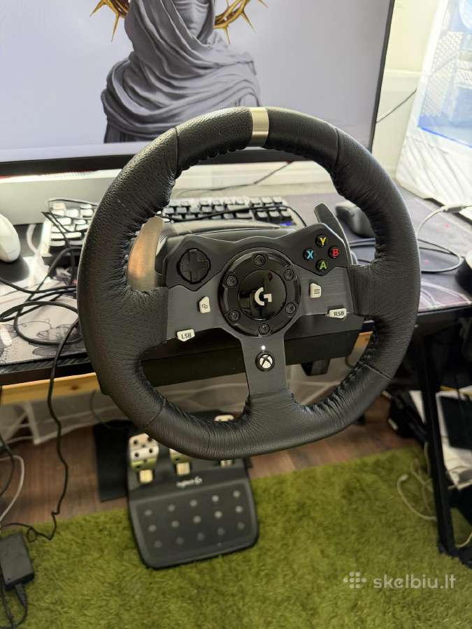 Logitech G920 vairas + shifteris - nuotraukos Nr. 2