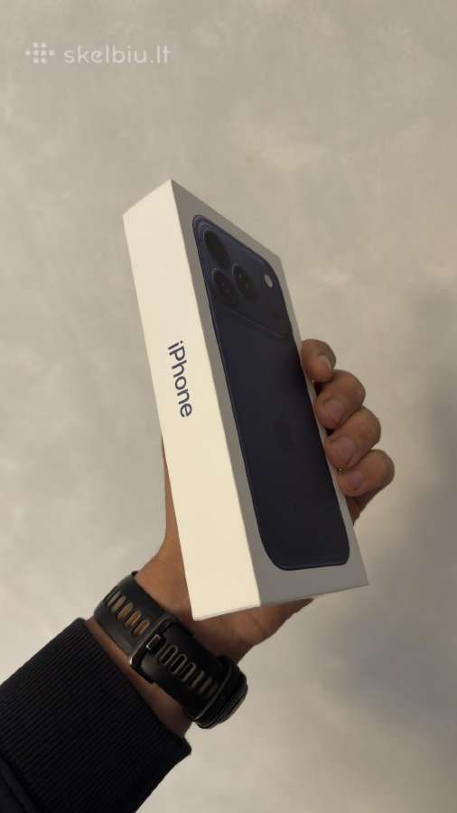 iPhone 17 pro 256gb deep blue - nuotraukos Nr. 2