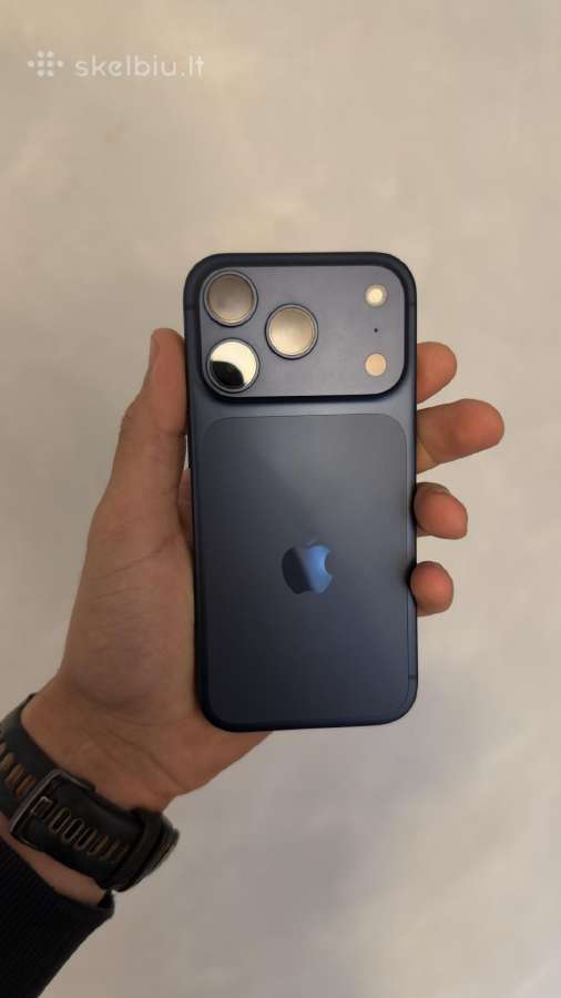 iPhone 17 pro 256gb deep blue - nuotraukos Nr. 7